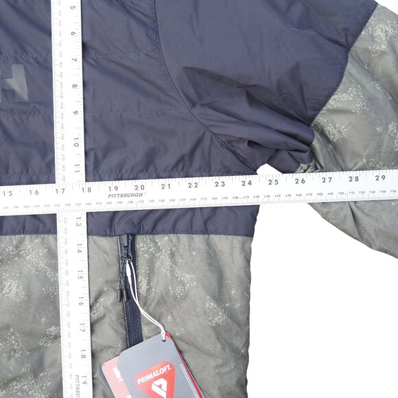 Helly Hansen Active Insulated Fall Jacket Men's XL Utility Green Print 53600-431 - Picture 11 of 12